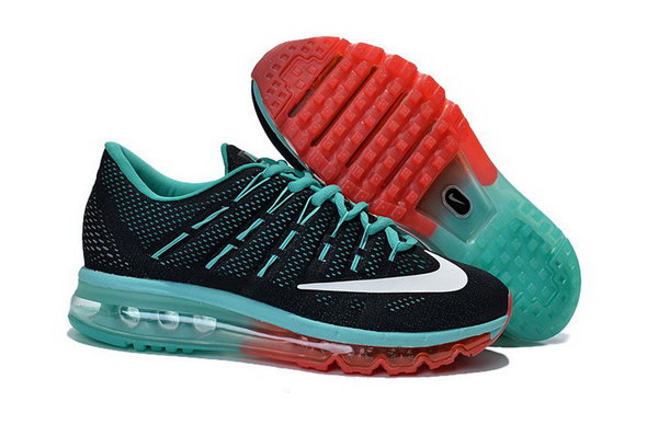 Mens Nike Air Max 2016 Shoes Blue Red Black Clearance